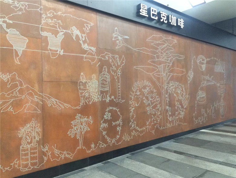 丰宁耐候钢幕墙